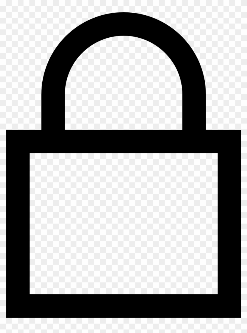 Padlock Clipart Pad Lock - Padlock Icon Vector Png #1598434