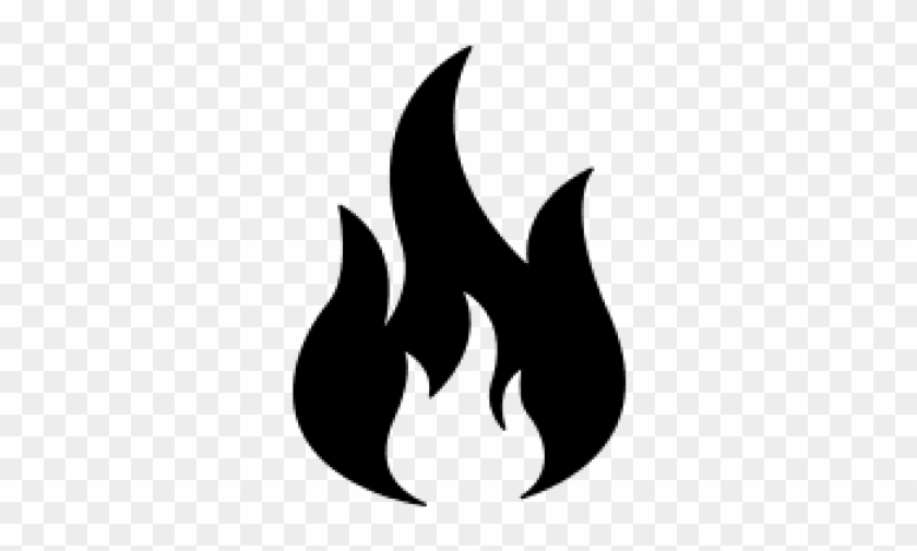 Free Png Download Fire Png Images Background Png Images - Fire Icon Black And White #1598448