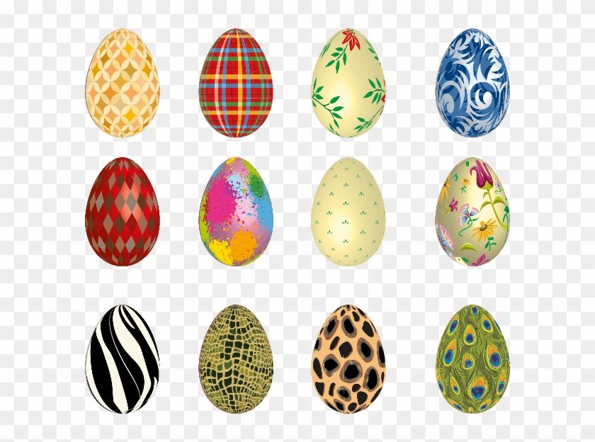 Easter Eggs Stickers - Stickers Egg Easter Png #1598452