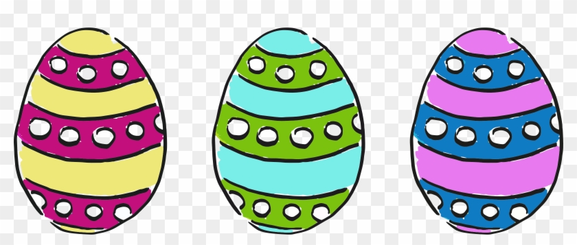 Plain Easter Eggs Clip Art - Transparent Easter Eggs #1598456