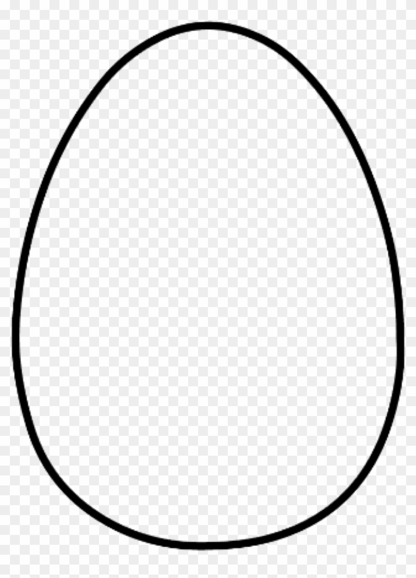 Plain Easter Eggs Clip Art Egg Shape Outline Full Size PNG Clipart Images Download