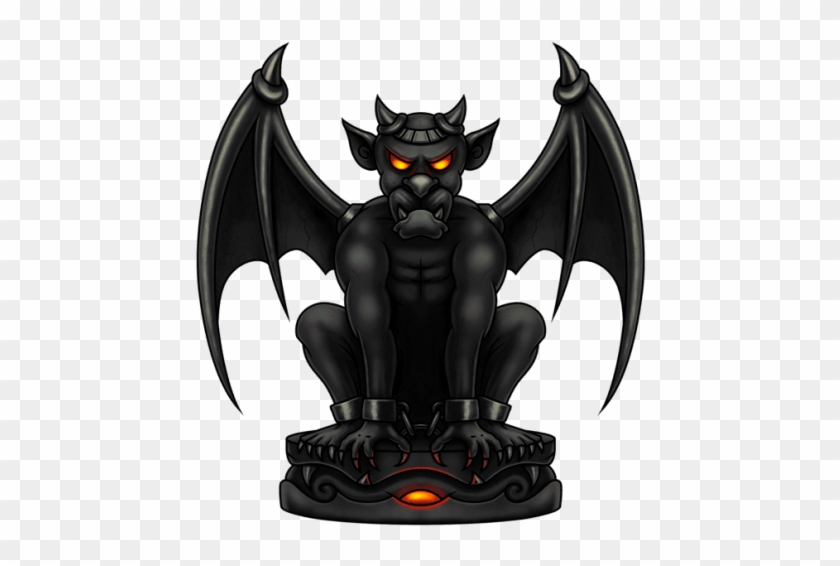 Black Gargoyle Png - Gargoyle Illustrations #1598573