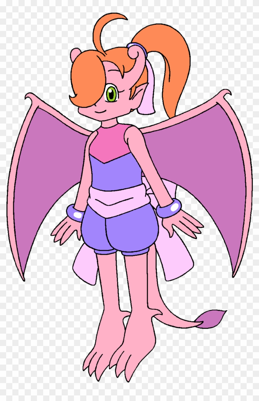 Tyla Gargoyle Form - Cartoon #1598605