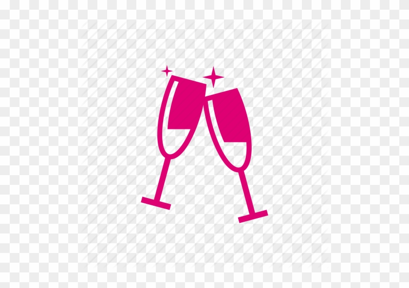 Wedding By Berkah Icon Cheers Drink Glass - Champagne Glasses Icon Transparent Background #1598614
