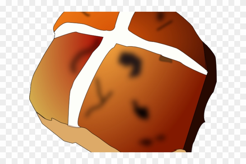 Croissant Clipart Animated - Hot Cross Buns Clip Art #1598650