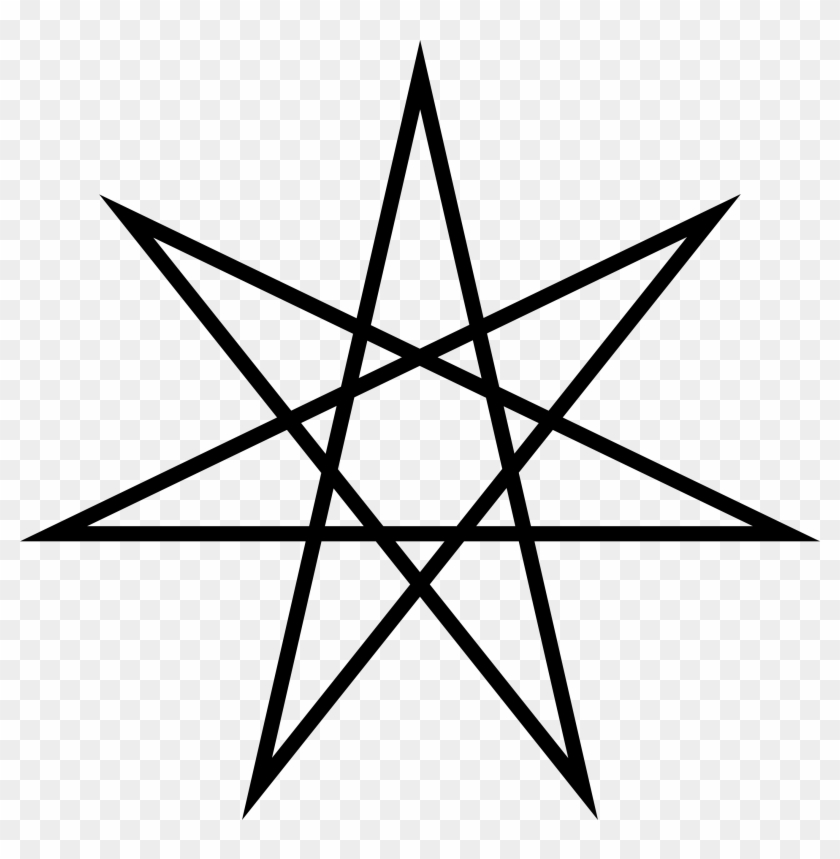 7 Pointed Star Transparent #1598719