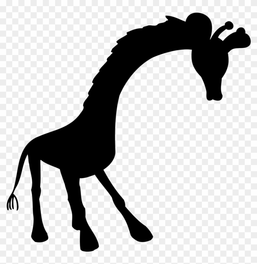 Giraffe Clipart Giraffe Mustang Wildlife - Animal Figure #1598742