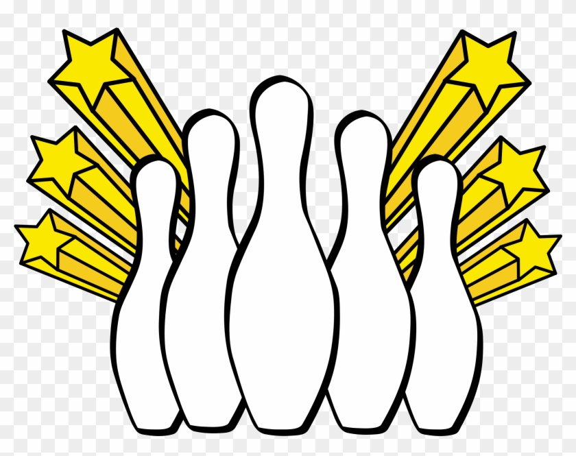 Big Image - Clip Art Bowling Pins #1598809