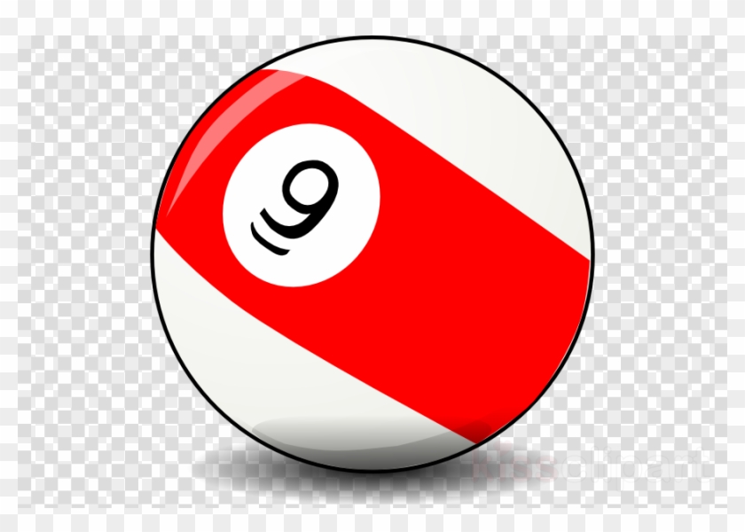 9 Ball Clipart Billiard Balls Billiards Nine-ball - Editing Eye Lens #1598811