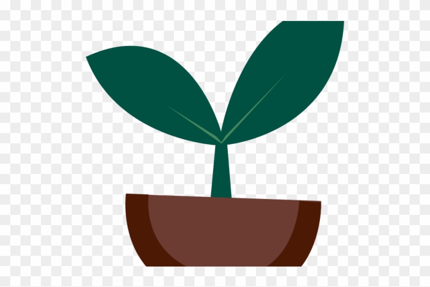 Pot Plant Clipart Land Clipart - Emblem #1598861