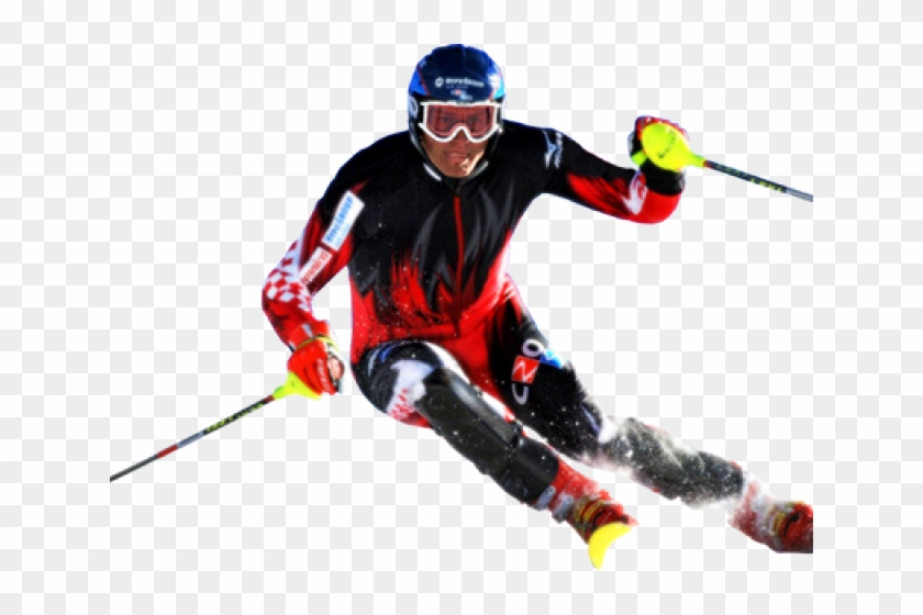 Skiing Clipart Scene - Trump Skiing #1599087