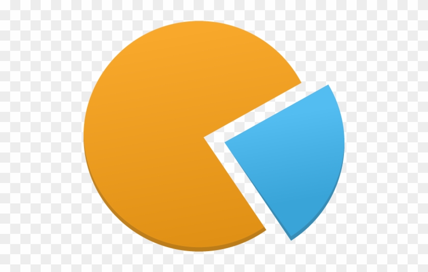 512 X 512 15 - Pie Chart Icon Flat #1599121