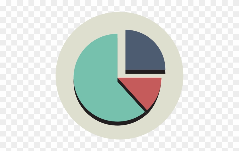 512 X 512 4 - Pie Chart Icon Flat #1599139