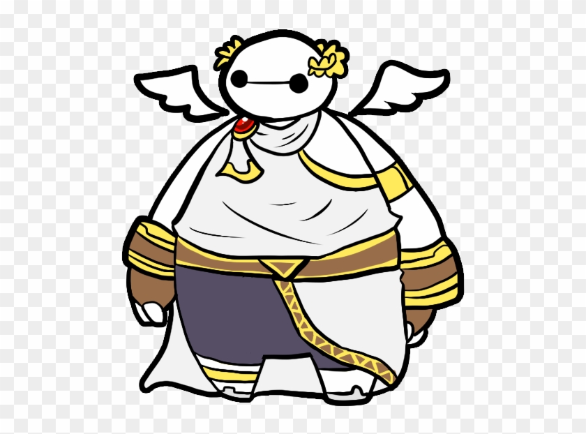 I Am Baymax, Servant Of The Goddess Of Light - Cartoon #1599262