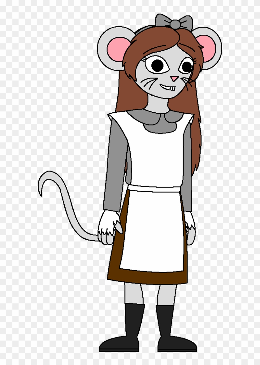 Mimi Mouse As Sara Crewe Mouse In Servant Outfit By - Cartoon #1599272