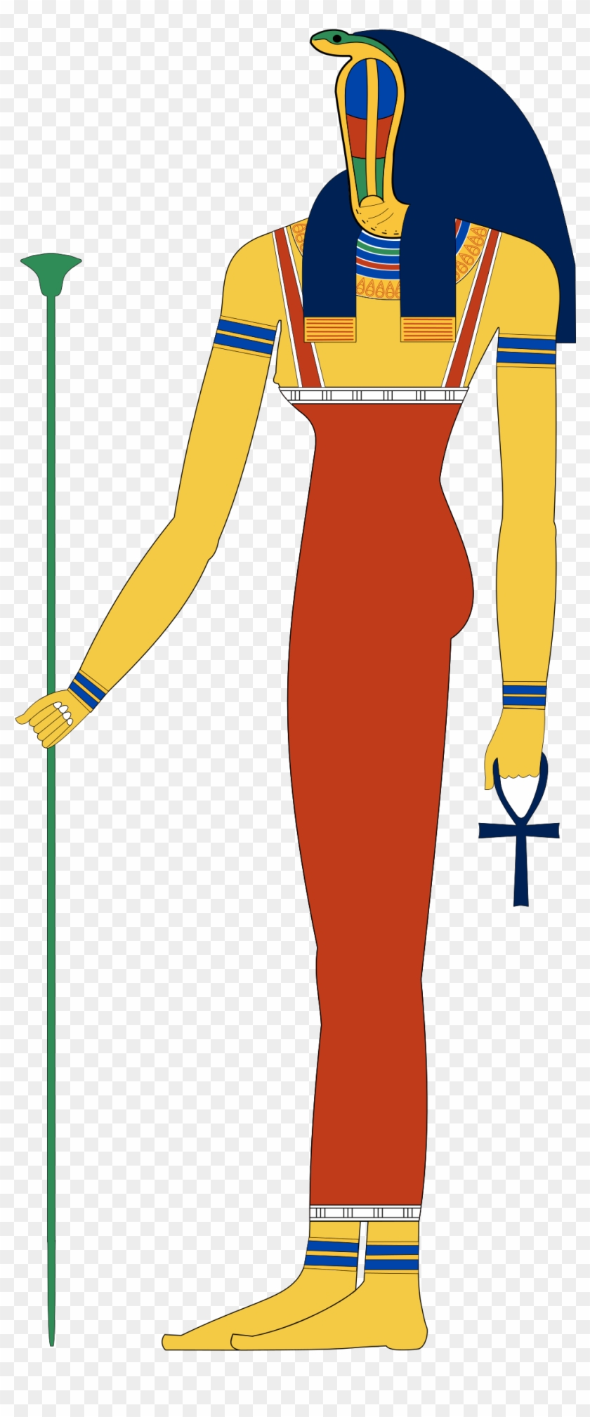 Egypt Clipart Egyptian Servant - Meretseger Egyptian Goddess #1599298