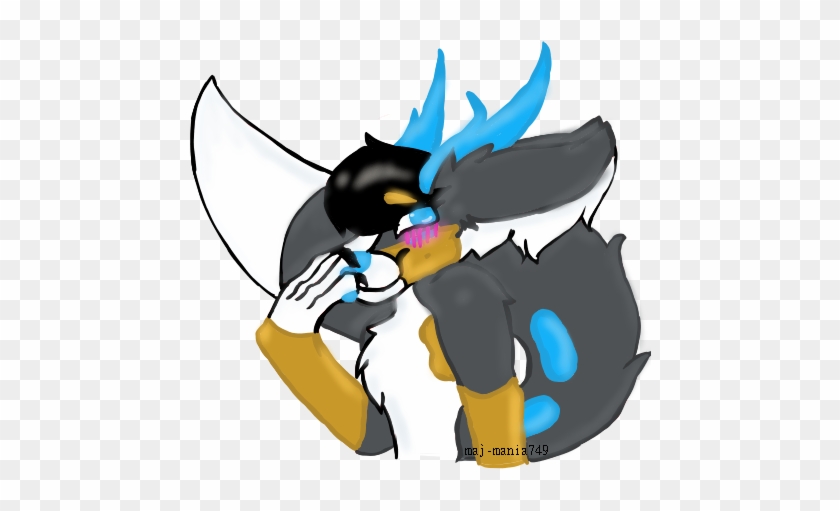 I Made This Art Of My Furry Blushing As A Telegram - Cartoon #1599348