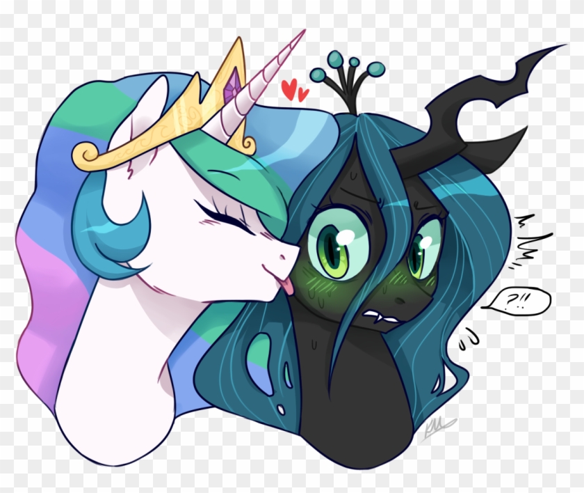 Princess Celestia Twilight Sparkle Rainbow Dash Pinkie - Mlp Celestia X Queen Chrysalis #1599352