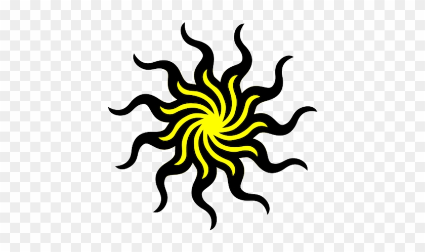 @ 34 Suns - Tribal Sun Tattoos #1599504