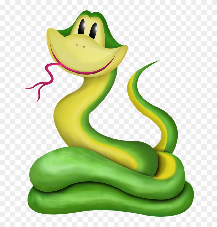 Clip Art - Png Snake Cartoon Crawl #1599521