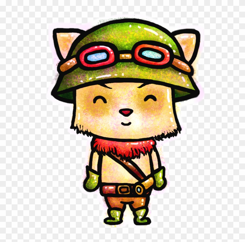 Graphic Transparent Library League Of Legends By Ashlin - Lol Teemo Painting #1599535