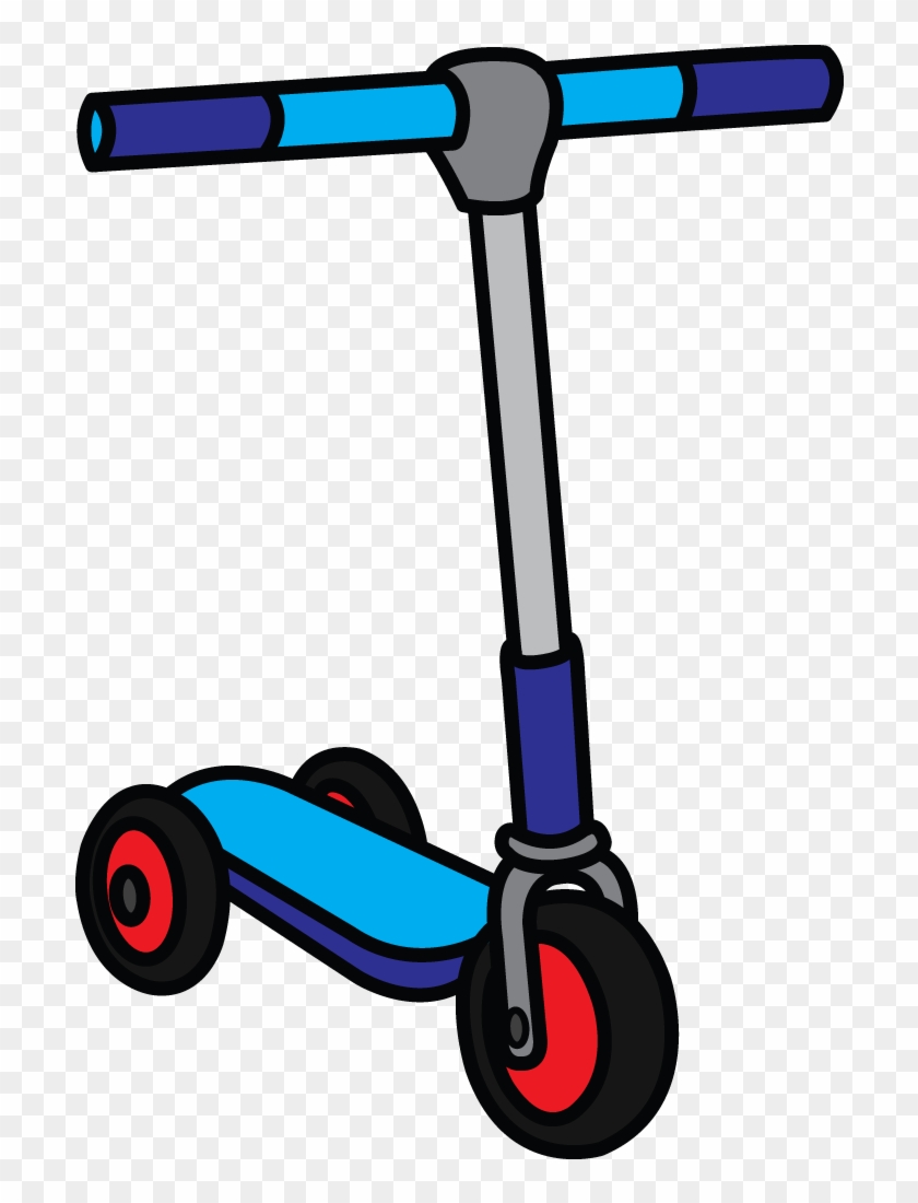 Children Scooter Drawing #1599588