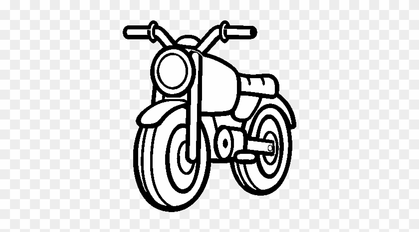 A Coloring Page Coloringcrew Com - Moped Coloring #1599593
