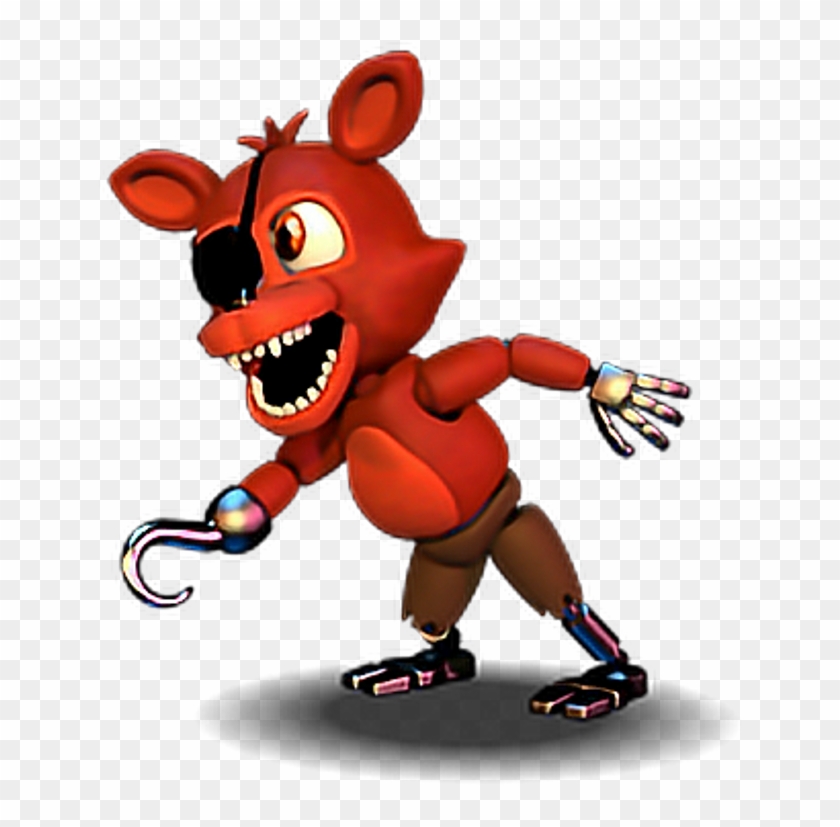 Adventurefoxy Sticker - Fnaf World Fixed Redbear #1599617