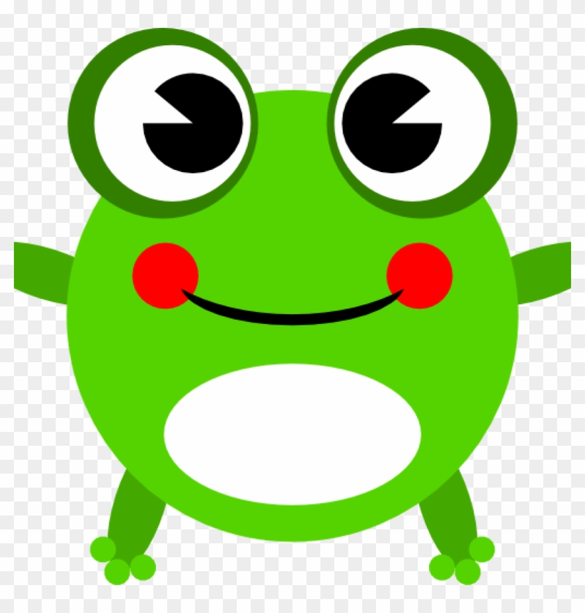 Baby Frog Cartoon Free Clipart - Cute Real Frog Drawing - Free Transparent  PNG Clipart Images Download