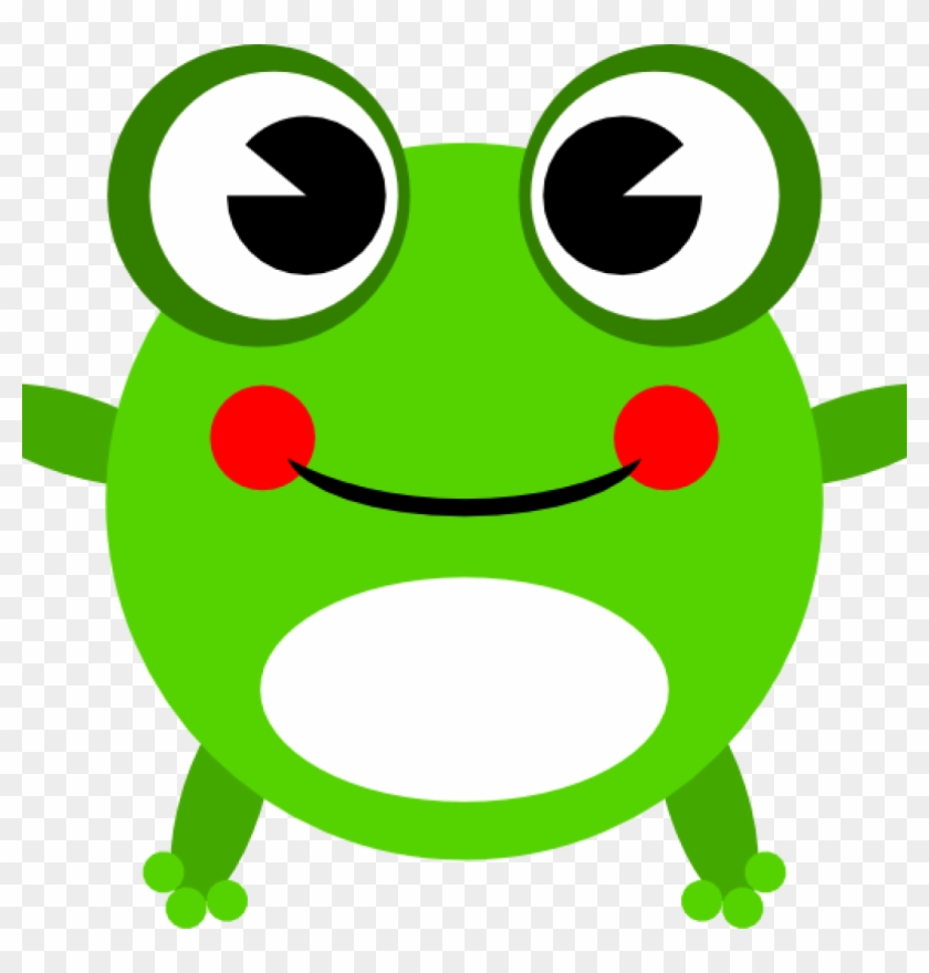Baby Frog Cartoon Free Clipart - Cute Real Frog Drawing #1599671