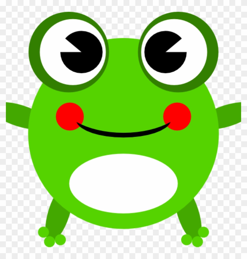 Baby Frog Cartoon Free Clipart - Cute Real Frog Drawing #1599671