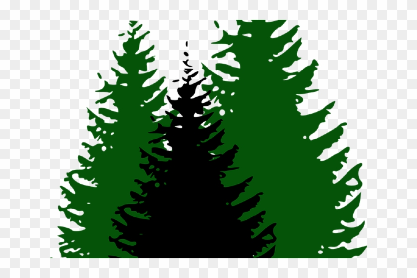 Wood Clipart 3 Pine Tree - Pine Trees Clip Art Free #1599794