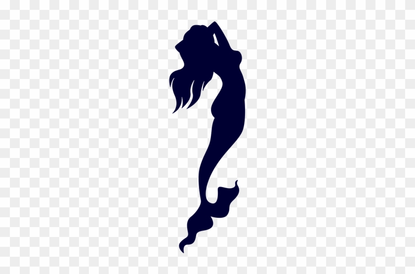 512 X 512 1 - Mermaid Silhouette Transparent Background #1599803