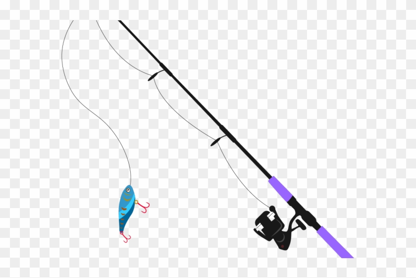 Fishing Pole Clipart Transparent Background - Fishing Transparent Background .png #1599808