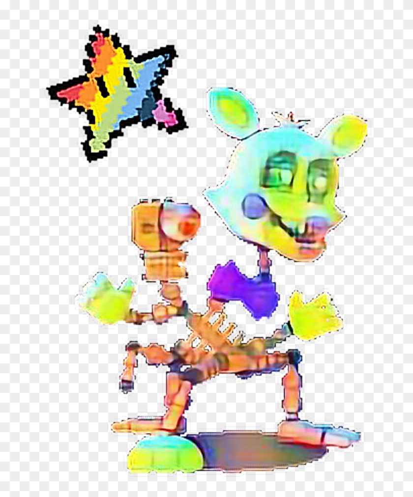 Fnafworld Superstar Tangle Grabbed A Superstar - Fnaf World All Characters Gif #1599845