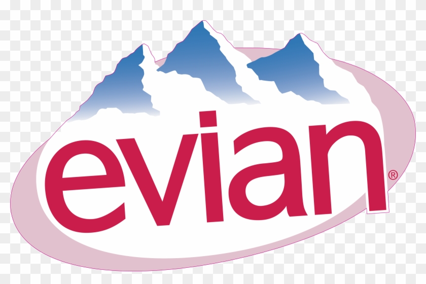 Logo Png Transparent Svg Vector Freebie Supply - Evian Water #1599879
