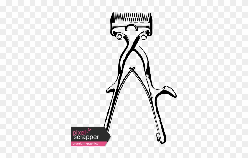 Vintage Razor Illustration Template Graphic By Marisa - Cartoon #1599919