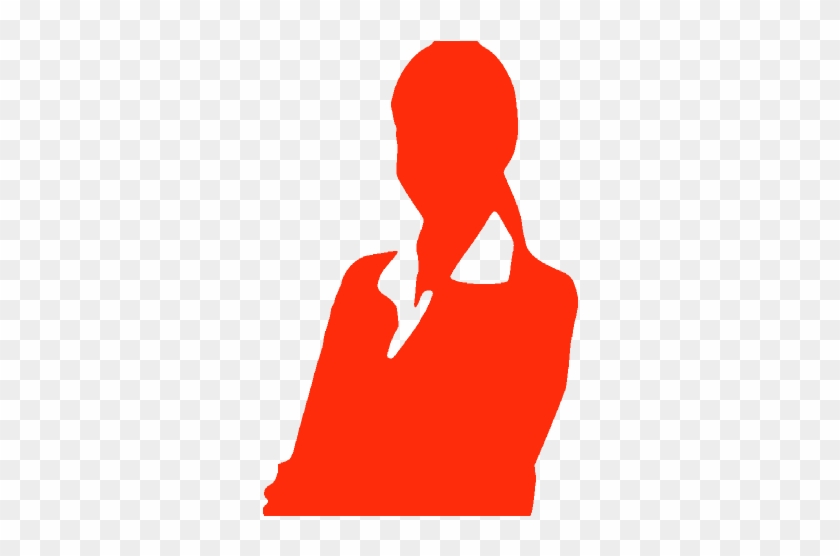 Teacher Big 1 Emily - Professional Woman Business Woman Silhouette #1599954