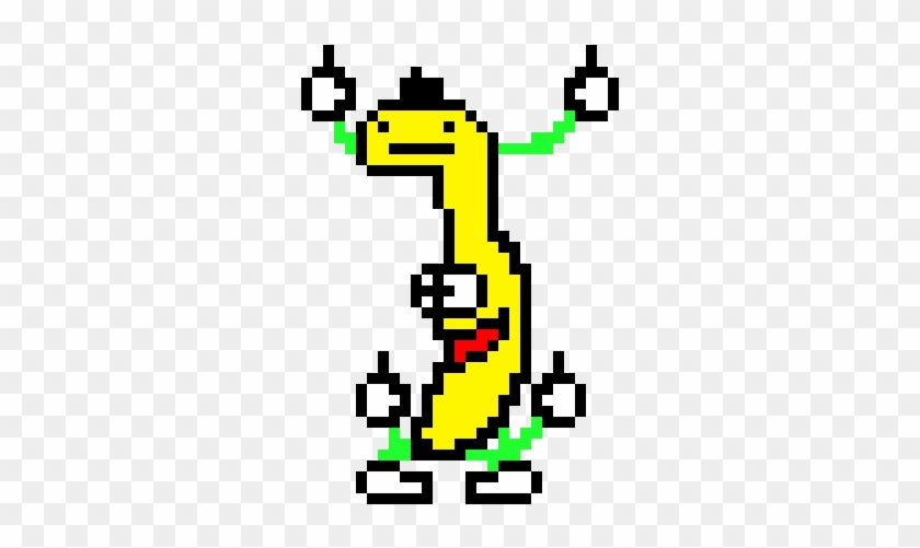 Banana Troll - Peanut Butter Jelly Time Pixel Art #1599980