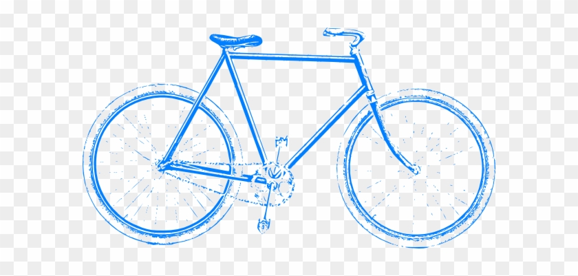 Bike Clip Art At - Bicycle Drawing Png #1600019