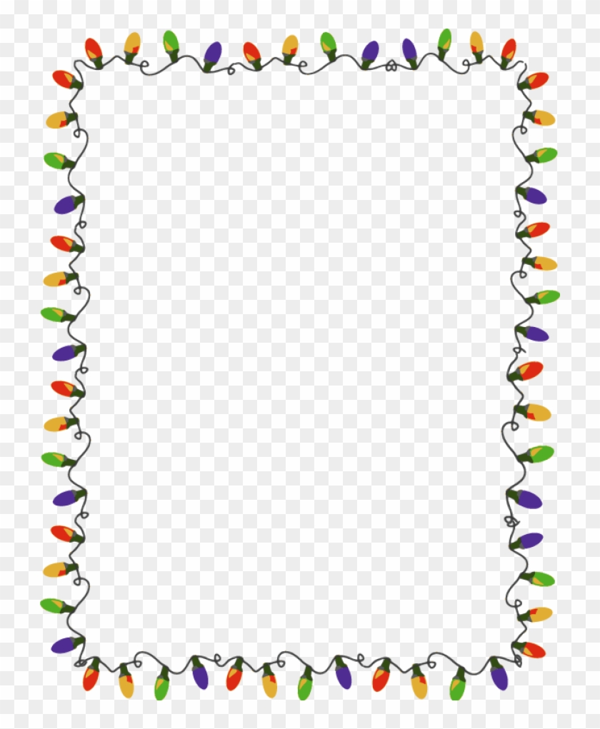 Permalink To Christmas Lights Clipart Border Crown - Christmas Lights Border Clipart #1600021