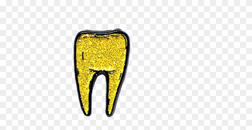 Gold Tooth Pin - Gold Tooth Pin #1600026