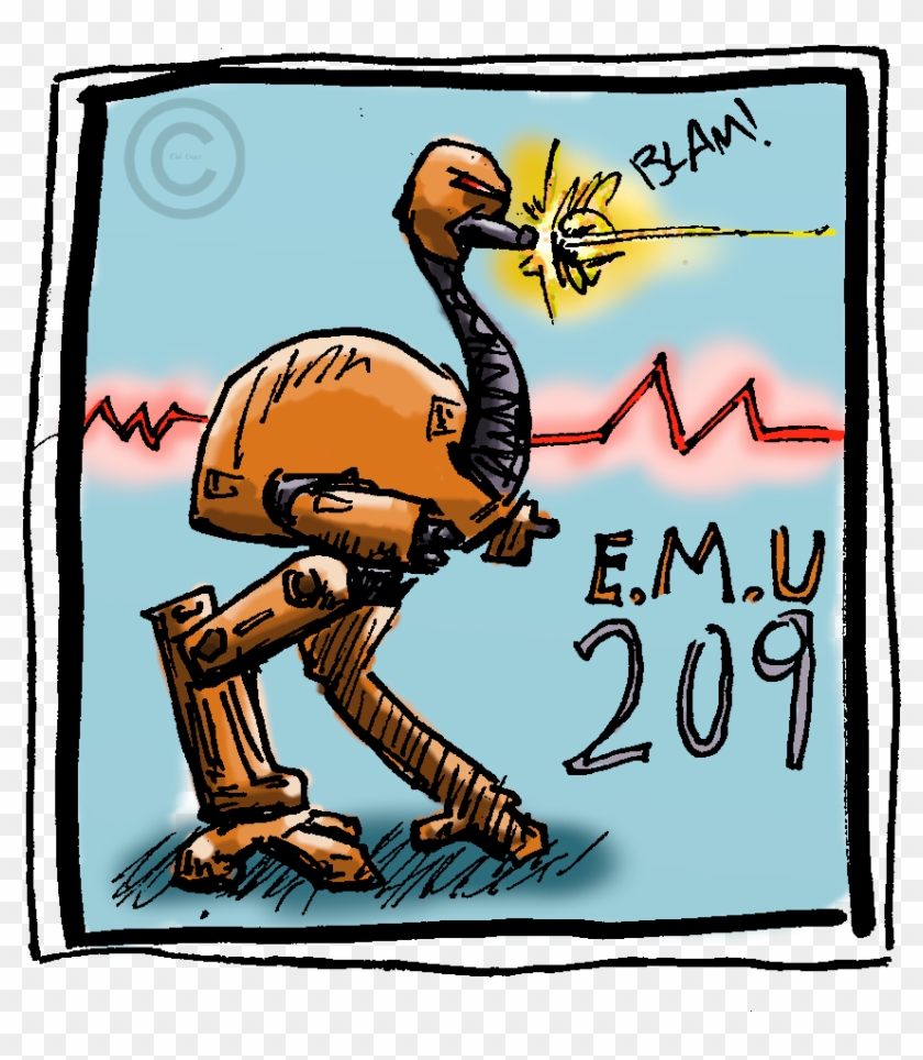 Emu Ed 209 Robocop - Turkey #1600231