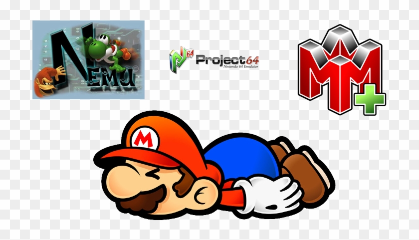 The Pain Of Researching Games With A Nintendo 64 Emulator - Paper Mario Game Over Sprite #1600239