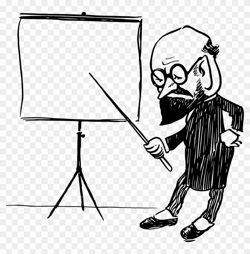 Easel Clipart Black And White - Teaching Drawing #1600347