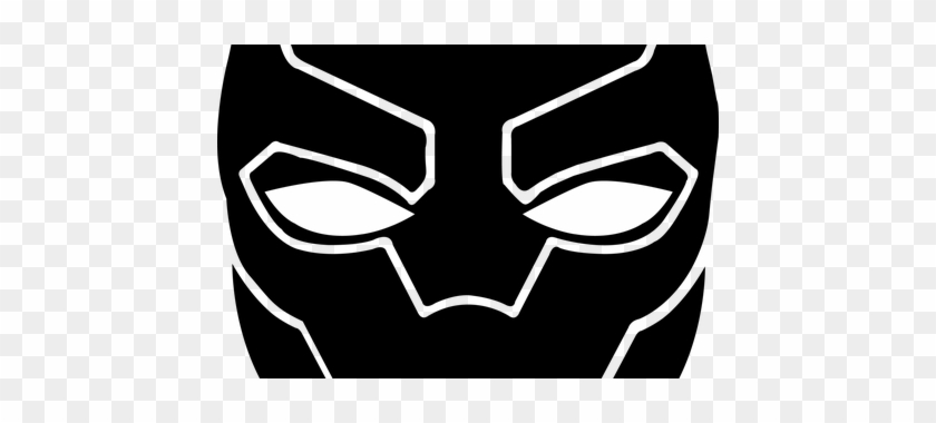 Black Face Logo K Pictures Full Hq - Black Panther Face Drawing #1600353