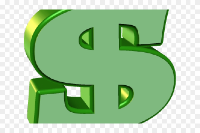 Dollar Clipart Clip Art - 1 Dollar Sign Png #1600379