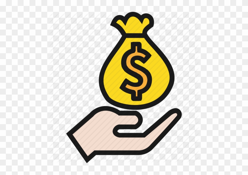 Dollar Clipart Dollar Bag - Illustration #1600380