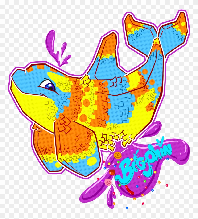 [com] Bigphin Pinata Badge - [com] Bigphin Pinata Badge #1600400