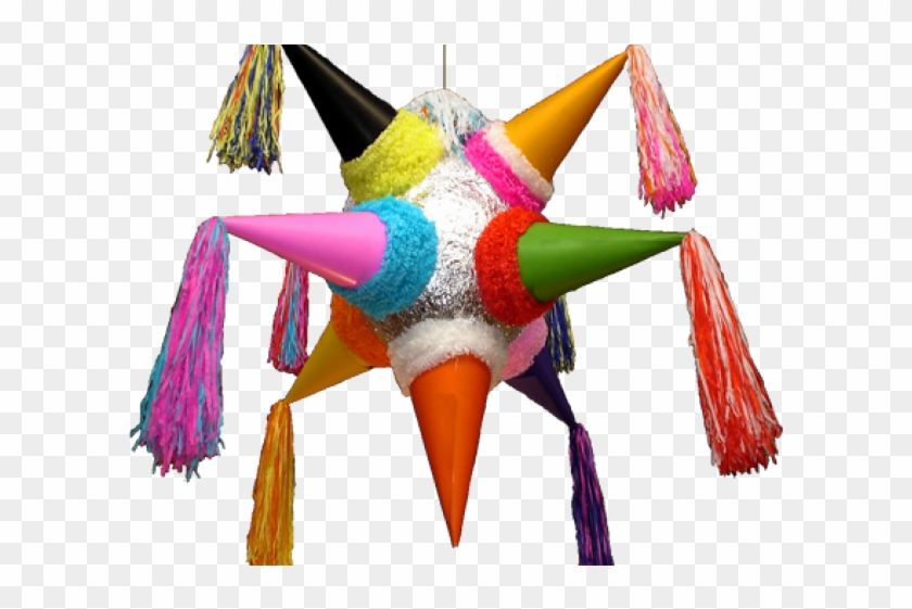 Folk Art Clipart Mexican Decoration - Decoracion Piñatas De Picos #1600423